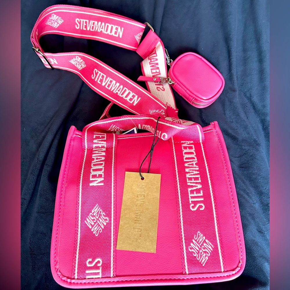 Steve Madden Pink Purse Satchel